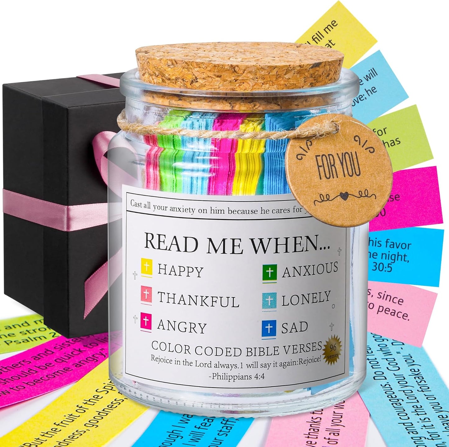 Bible Verse Jar - God's Revelation⭐Emotions and Feelings