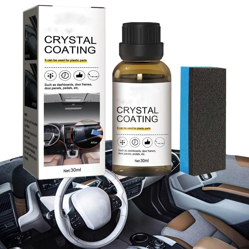 🎁[Gift Free Sponge] Car Plastic Renovation Coating🔥Make your car look like new🚗Effectively defrost the car