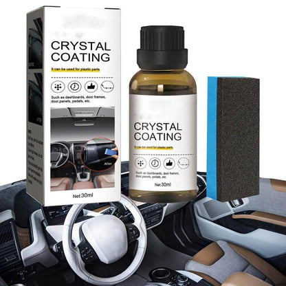 🎁[Gift Free Sponge] Car Plastic Renovation Coating🔥Make your car look like new🚗Effectively defrost the car