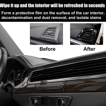 🎁[Gift Free Sponge] Car Plastic Renovation Coating🔥Make your car look like new🚗Effectively defrost the car