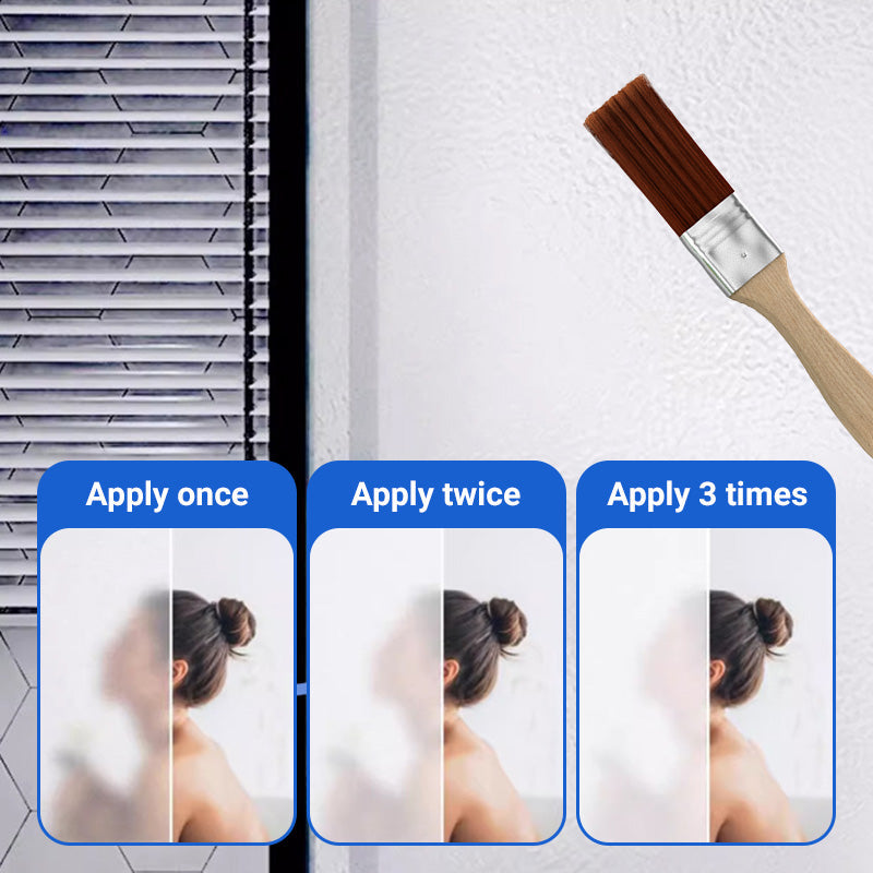 🔥Waterproof Frosted Glass Paint for Door & Window with Brush